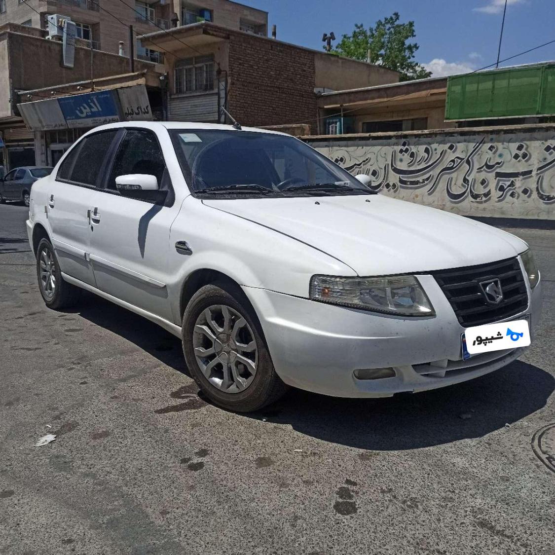 یکدستگاه سواری سمند دوگانه سوز LX EF7-CNG