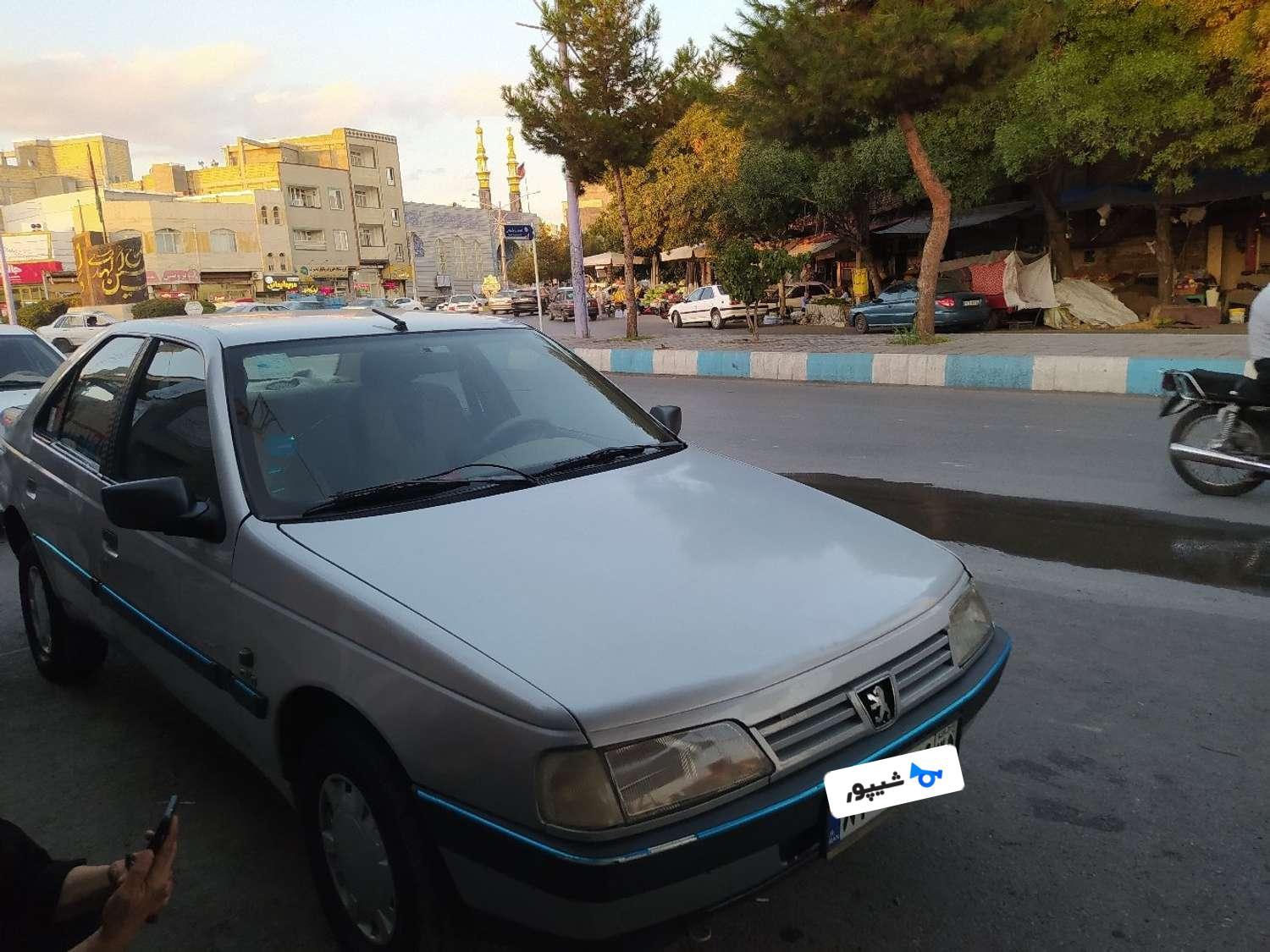 مزایده یکدستگاه خودرو سواری پژو 405 به شماره انتظامی 519 د 45 ایران 82 مدل 1381