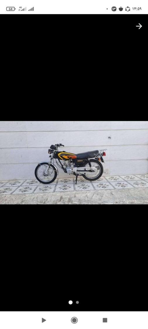 موتورسیکلت به شماره تنه19215979