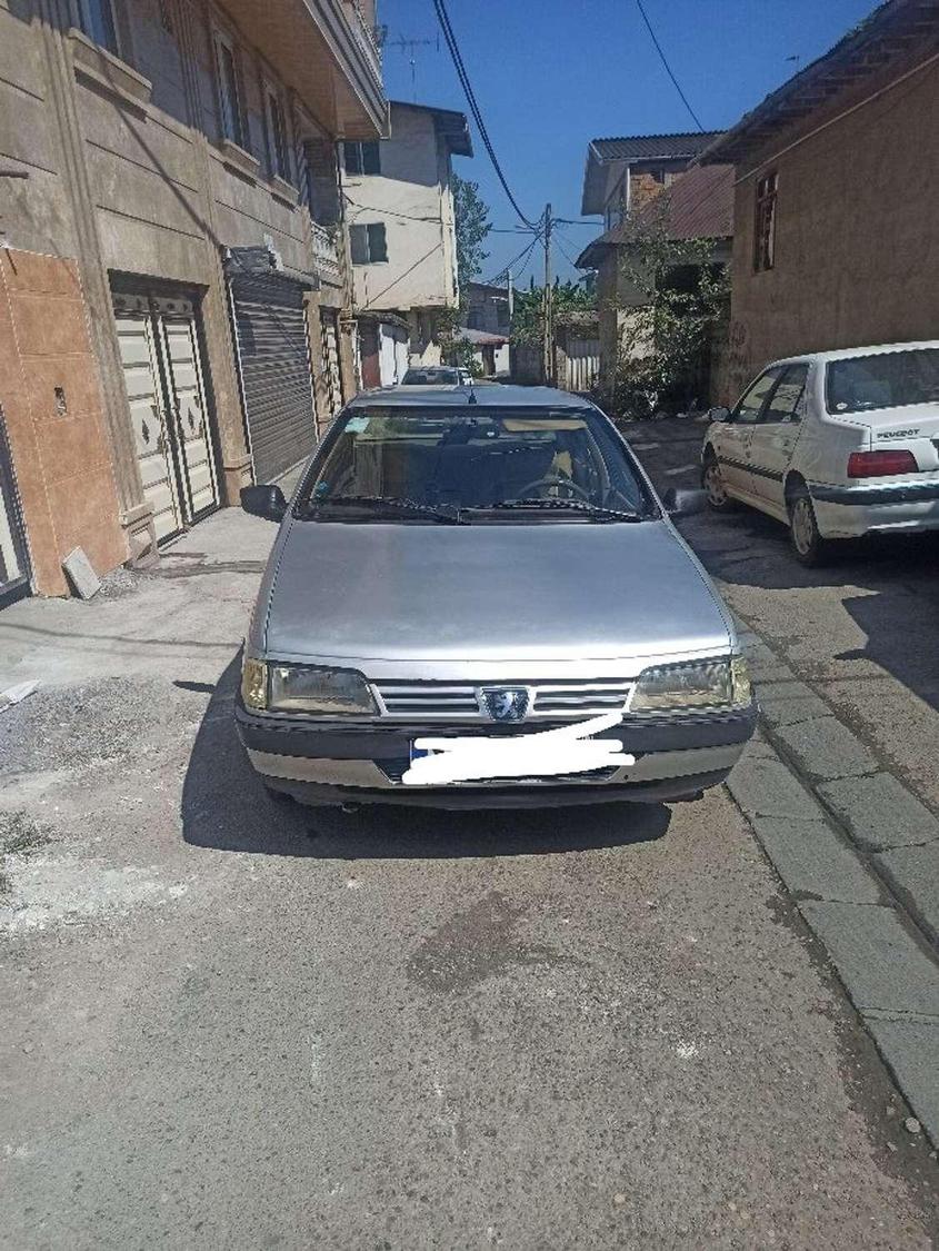 پژو پارس مدل 86 به شماره انتظامی 55 م 822 ایران 22