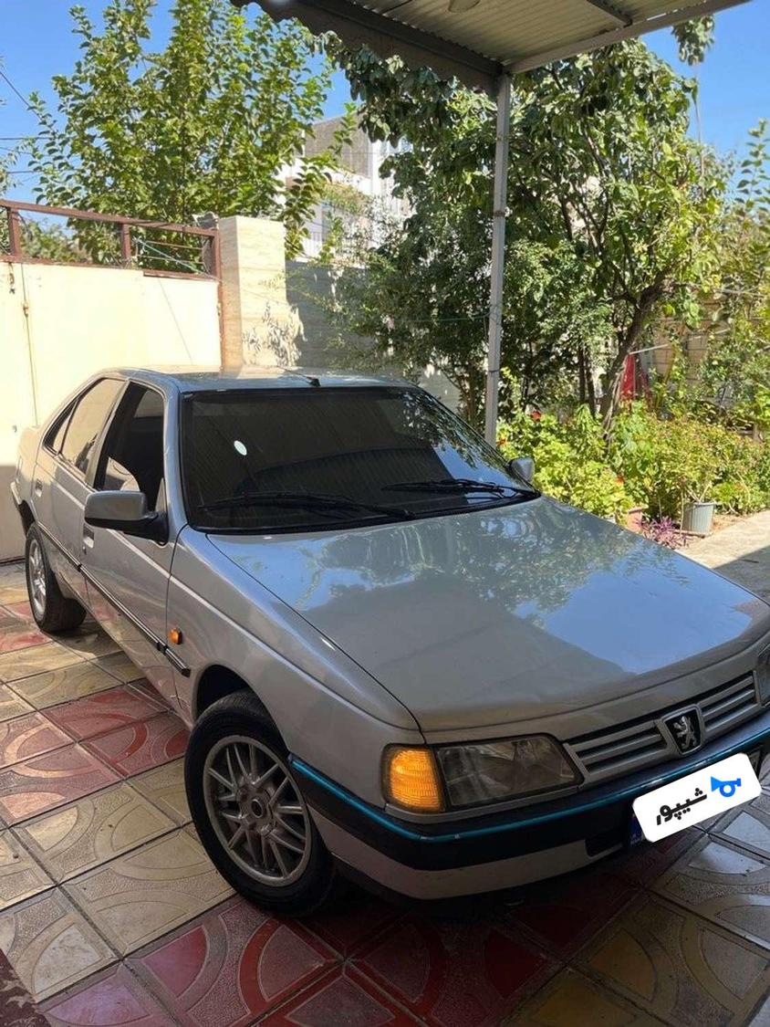 پژو دوگانه سوز 405 – GLX Xu7 به شماره پلاک 12 الف 744 ایران 48