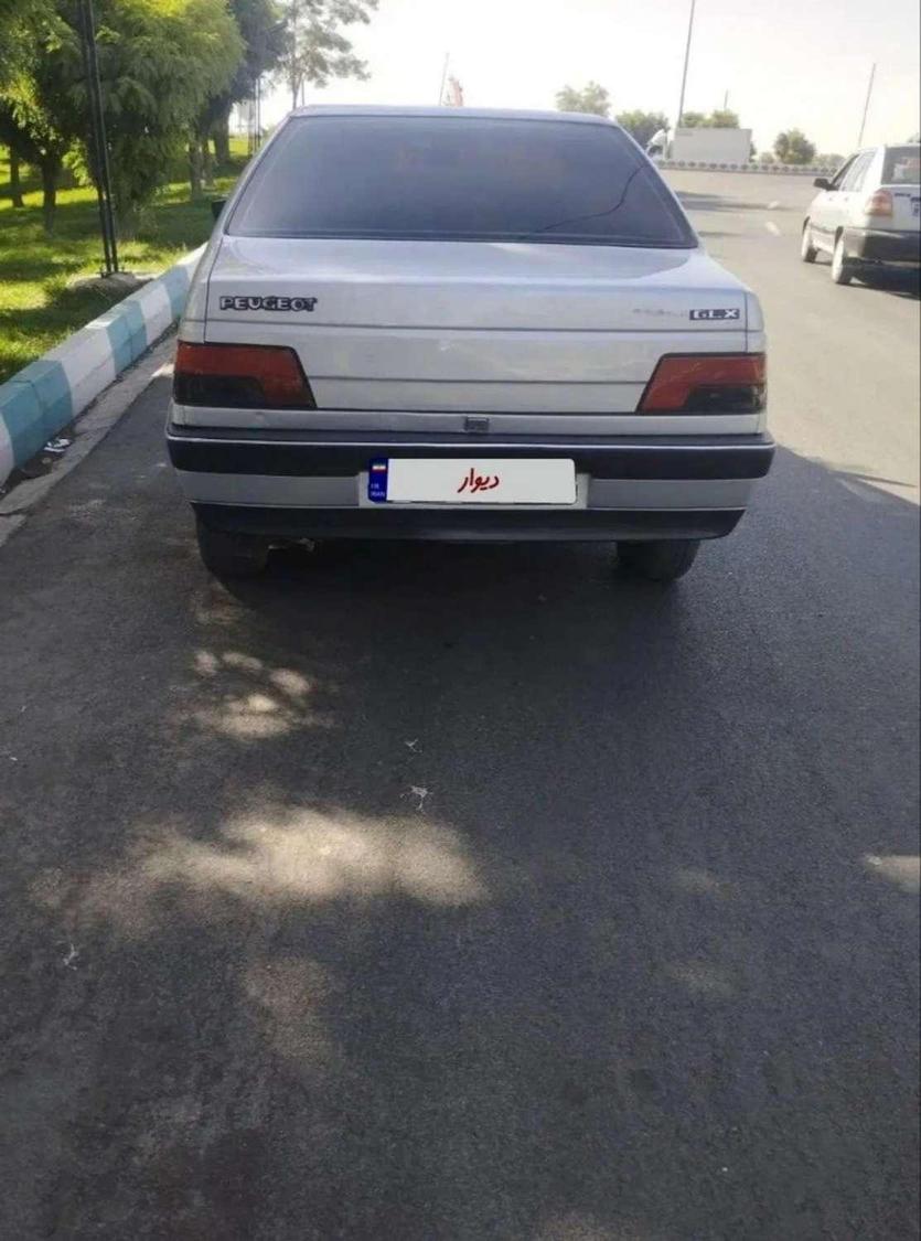 فروش یکدستگاه پژو پارس قابلیت پلاک دارد