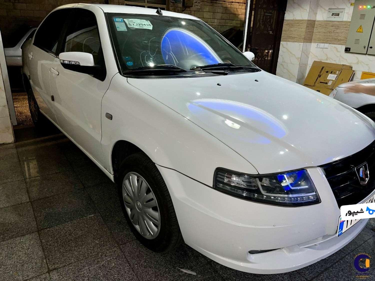 سمند LX EF7 مدل 1396 به شماره پلاک 85-876س76