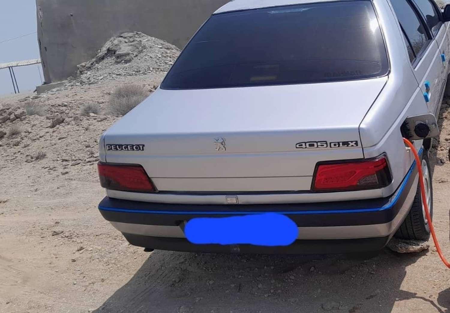 پژو 405 نقره ای -متالیک